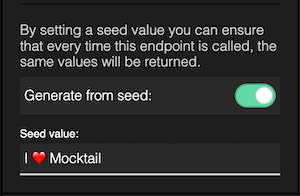 Status code dropdown example